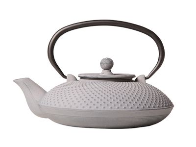 Nara Theepot Grijs Gietijzer 800ml Met Filter Tsp69