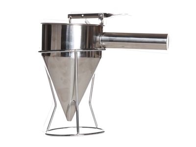 Doseertrechter Op Voet 1.2l Rvs 18-8 Dikte 0.8mm