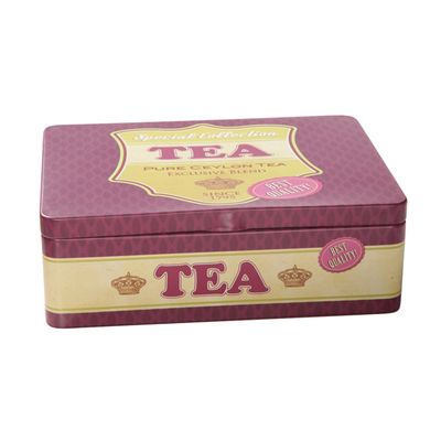 Retro Voorraaddoos Tea 20x14xh6.5cm   Cosy & Trendy