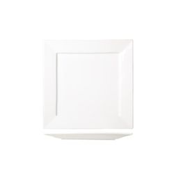 Napoli White Plat Bord 27x27cm  