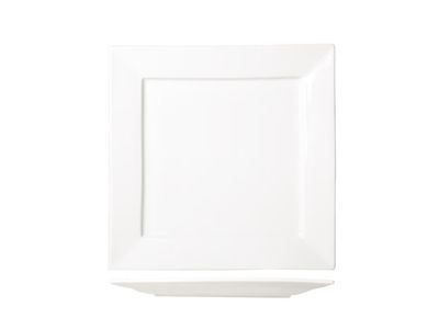 Napoli White Plat Bord 27x27cm 