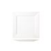 Napoli White Plat Bord 27x27cm  