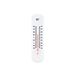 Cosy & Trendy Thermometer Metal 5xh19cm Wit 