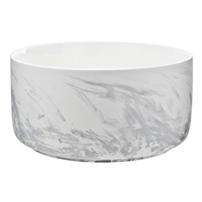 Marble Grey Bowl D20xh9.5cm 1.9l   Cosy & Trendy