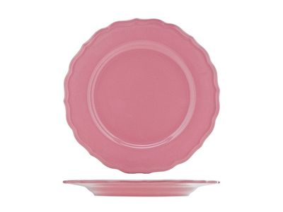Juliet Pink Plat Bord Blinkend D28cm 