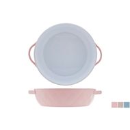 Diamond Plat A Four D23-27.5xh6cm 3ass Brun - Rose - Bleu Ronde 