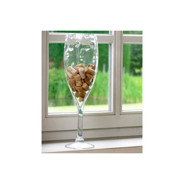 Cosy & Trendy Wijnglas D13xh50cm Transparant 