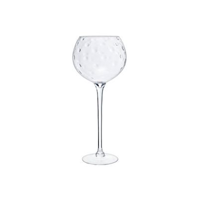 Wijnglas D17.7-18.2-h57.5cm Transparant Met Lange Voet  Cosy & Trendy