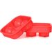 Cosy & Trendy Ijsblokhouder Ballen Rood 4st D4.5cm Silicone