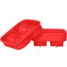 Cosy & Trendy Ijsblokhouder Ballen Rood 4st D4.5cm Silicone