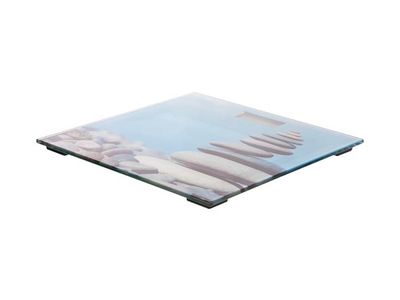 Personenweegschaal Stenen 30x30cm Glas 100gr Tot 150kg - Lcd Display