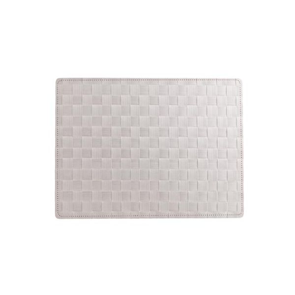 Placemat Gewoven Creme 40x30cm Extra Dik En Afgeboord 