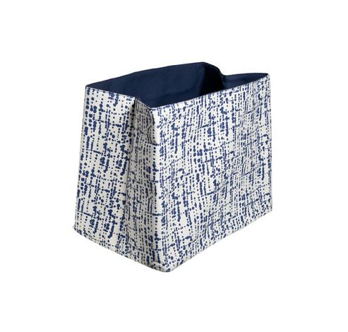 Mand Magic Fabric Wit-blauw 50x36x35cm Opvouwbaar  Cosy & Trendy