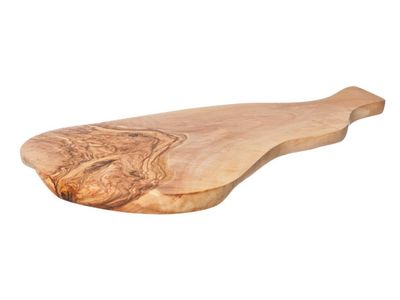Snijplank Met Handvat 39-43cm X 16-21cm Olijfhout