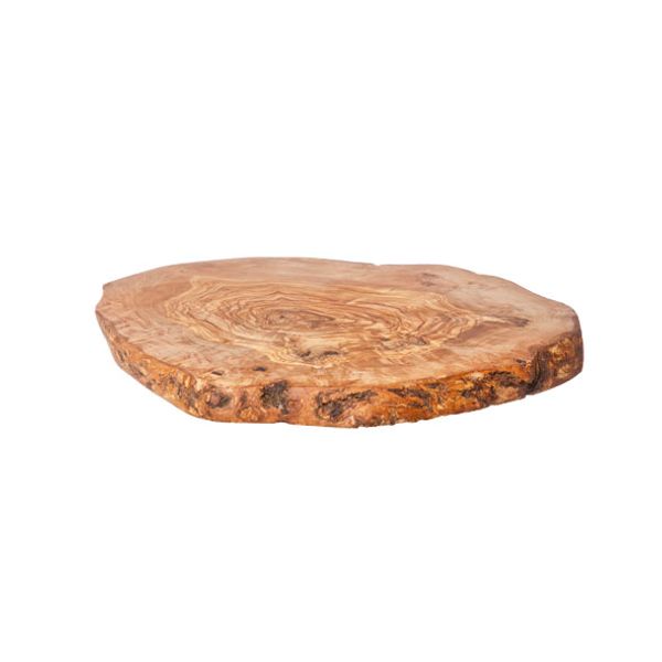 Cosy & Trendy Serveerplank Rond 22-26cm Olijfhout 