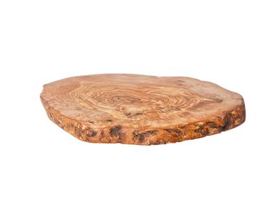 Serveerplank Rond 22-26cm Olijfhout 