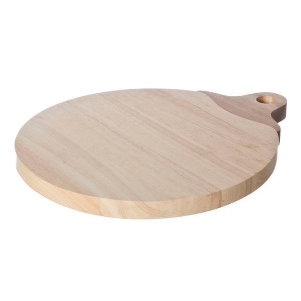 Cosy & Trendy Small Appel Snijplank Rubberwood Handvat 30x24.5x1,8 Cm