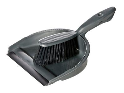 Porte Poussiere Et Brosse 2ass Hangtag Vert Citron / Rose