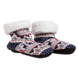 Cosy & Trendy Kersenpit Paar Pantoffels Hert  