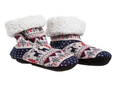 Coussin Pierre Cerisier Pair Pantoufles Cerf