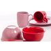 Cosy & Trendy Juliet Red Diep Bord Blinkend D23cm 