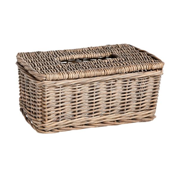 Tissue Mand Bruin 26x15xh10.5cm Willow  