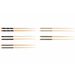 Cosy & Trendy Chopsticks Zwart 22.5cm Set 5 Paar 