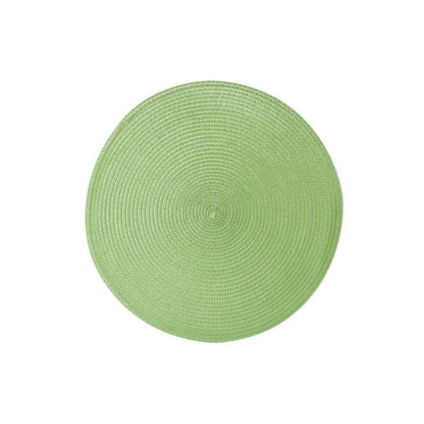 Placemat Rond Groen D36cm  