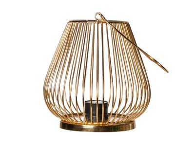 T-LICHT HOUDER DRAADRASTER PEER- GOUD M