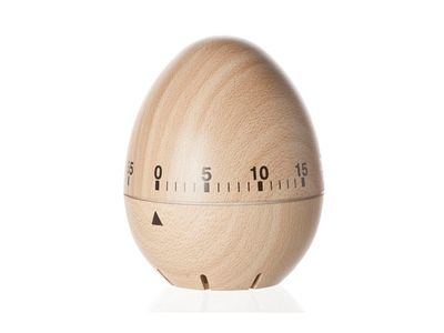 Keukentimer Vorm Ei D6.2xh7.5cm 