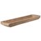 Schaaltje Rechthoek Hout 55x14x5cm  