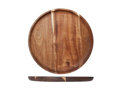 Houten Bord Rond D30x2cm Oil Coating