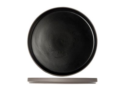 1350 Black Dessert Bord D22xh2cm 