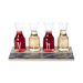 Cosy & Trendy Vino Set 5-delig 4 Karaf Houder Krijtbord 5,3x15cm