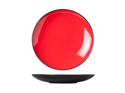 Finesse Red Dessertbord D21.5cm 