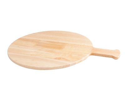 Pizza Planche A Servir 455x350x15mm Rubberwood