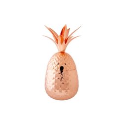 Cosy & Trendy ANANAS BEKER 800ML KOPER HAMMERED 