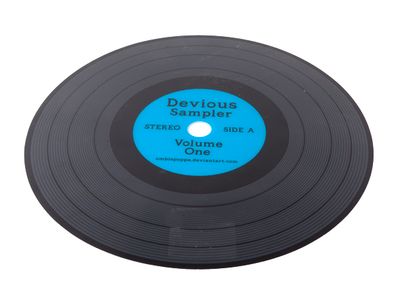 Placemat Lp Look Blauw Rond 38cm Pet