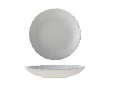 Belvedere White Diep Bord D21,6cm New Bone China