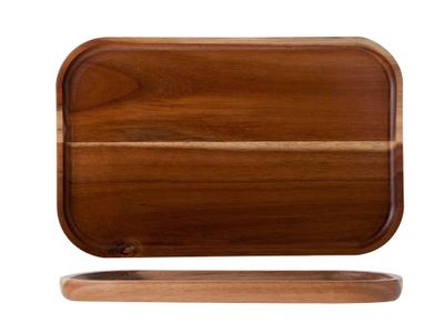 Senegal Acacia Presentatiebord Rh 29x18xh1,6cm