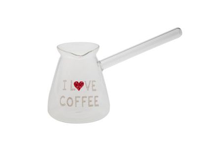 Koffie-whisky Kannetje Glas 6x14cm 