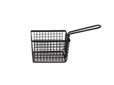 Frietmandje Zwart 12x10xh8.5cm 