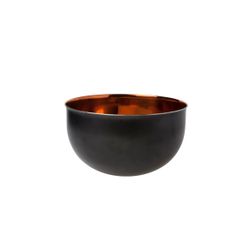 Cosy & Trendy Bowl 17xh10cm Zwart Out - Koper In  