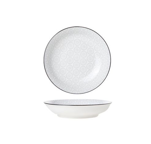 Tavola Grey Assiette Creuse  D20.5cm   Cosy & Trendy