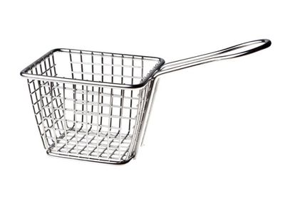 Frietmandje Inox Chrome 10.3x7.8x7.8cm 