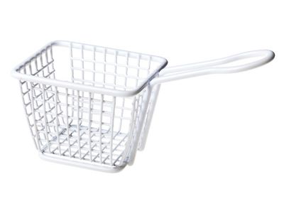 Frietmandje Wit 10.3x7.8x7.8cm 