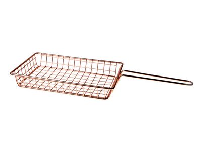 Hamburgermandje Verkoperd 24.5x15xh4cm 