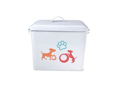 Bac De Stockage Dog Blanc 27x19x23cm Rectangle