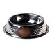 Eetbak Kat-hond Full Shiny D24xh6cm Met Feet Printing 