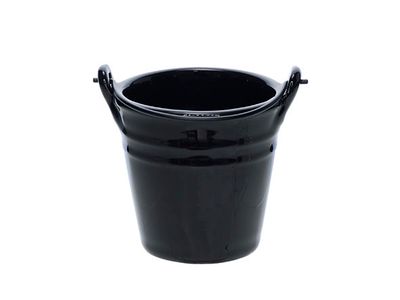 Bucket Black Mini Emmer D8.5xh8.5cm 25cl 